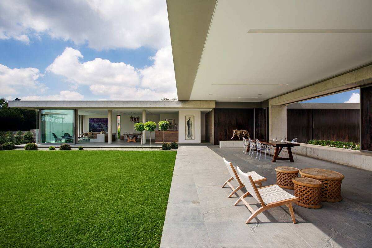 Outdoor patio